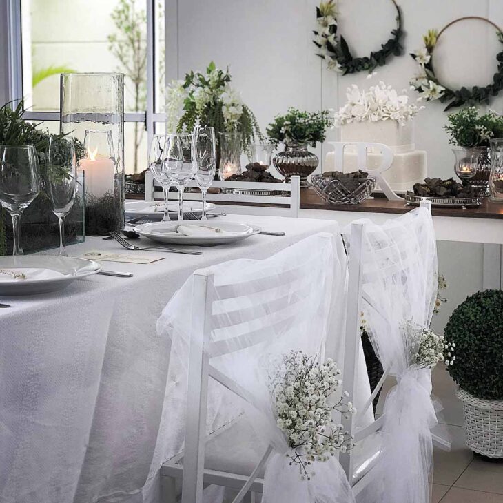 Foto de decoracao de casamento simples 51 - 53