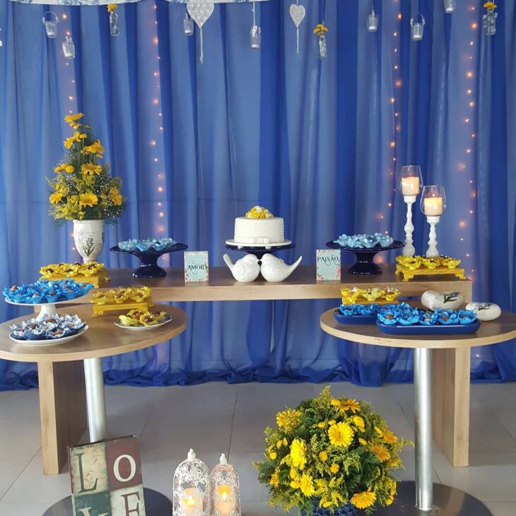 Foto de decoracao de casamento simples 54 - 56