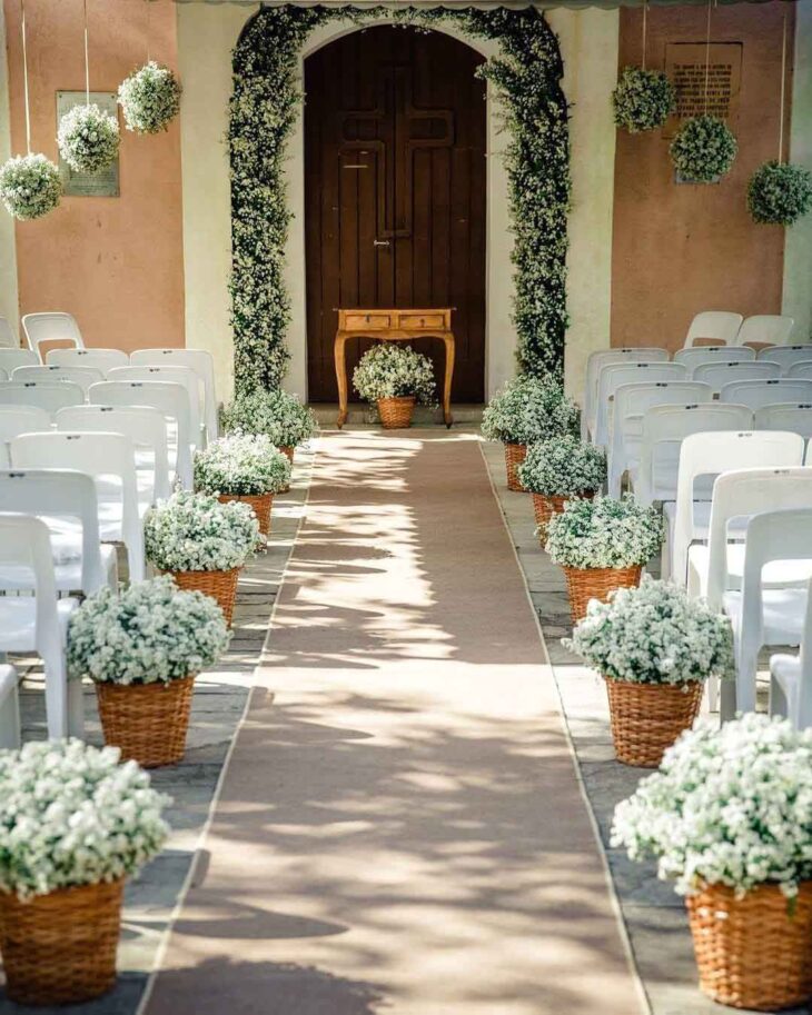 Foto de decoracao de casamento simples 65 - 66