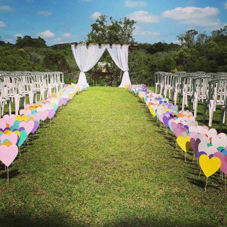 Foto de decoracao de casamento simples 88 - 88