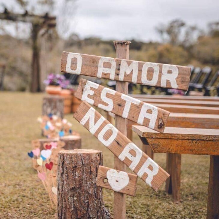 Foto de decoracao de casamento simples 93 - 93