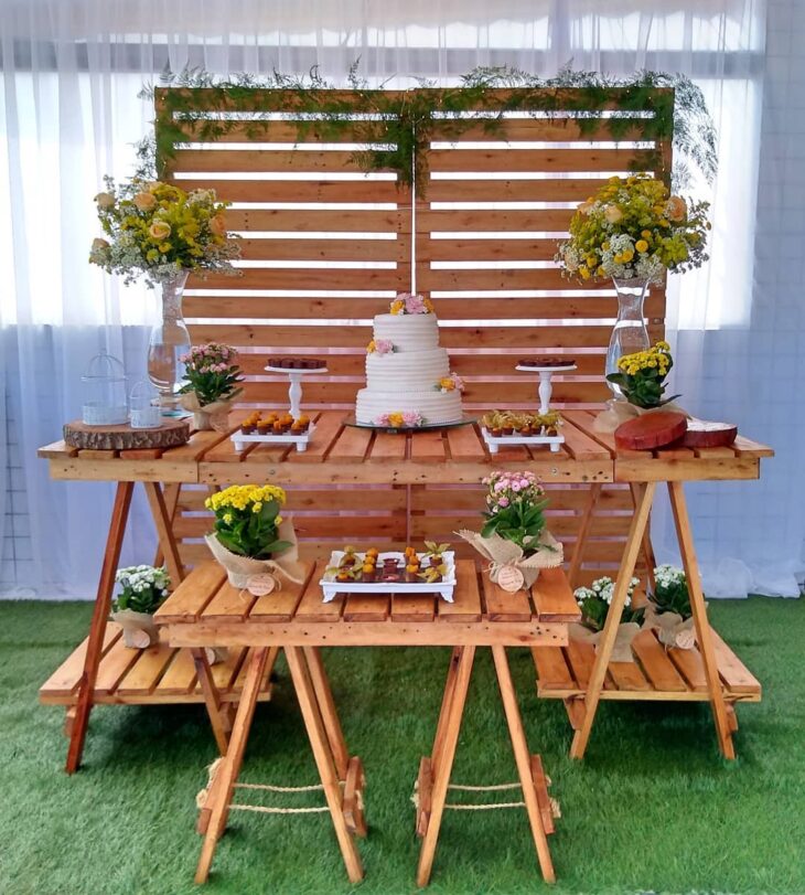 Foto de decoracao de casamento simples 94 - 94