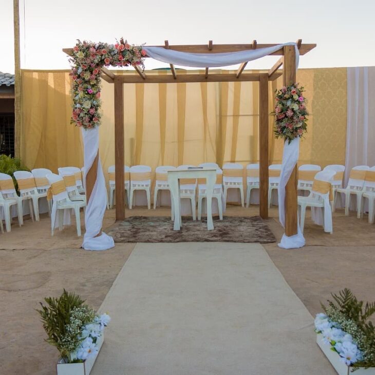 Foto de decoracao de casamento simples 97 - 97