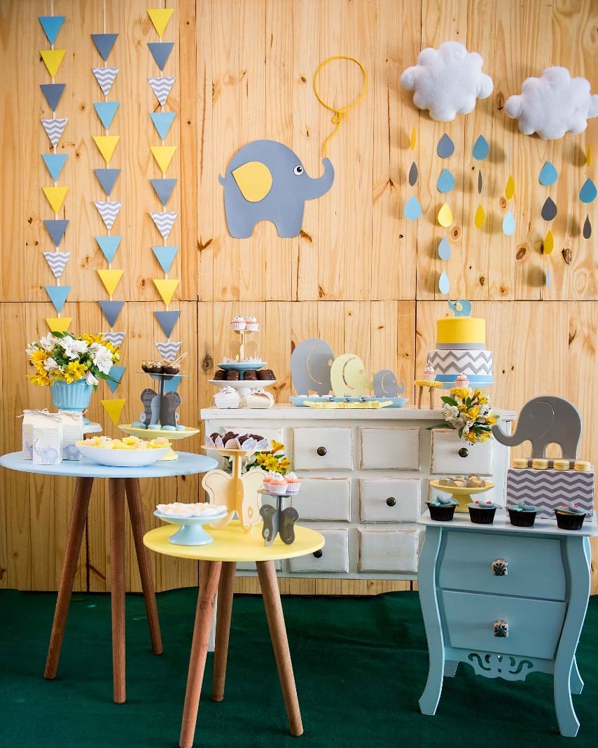 Foto de decoracao de cha de bebe 23 - 26