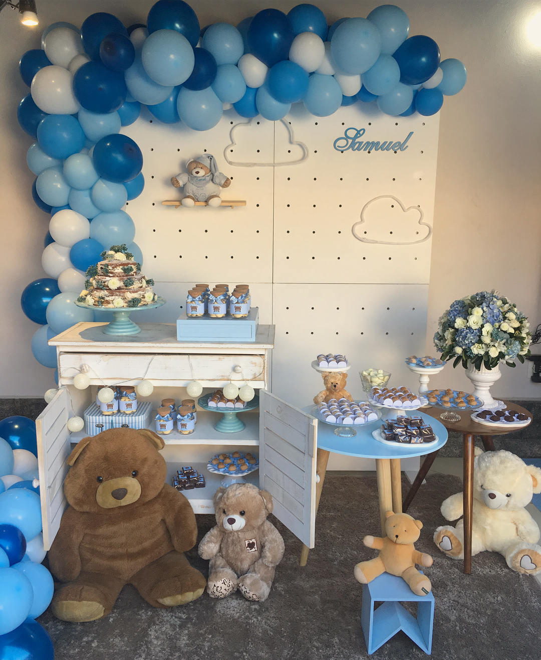 Foto de decoracao de cha de bebe 41 - 44