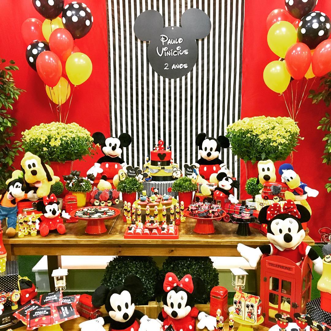 Festa do Mickey: 90 ideias + tutoriais para uma celebração mágica