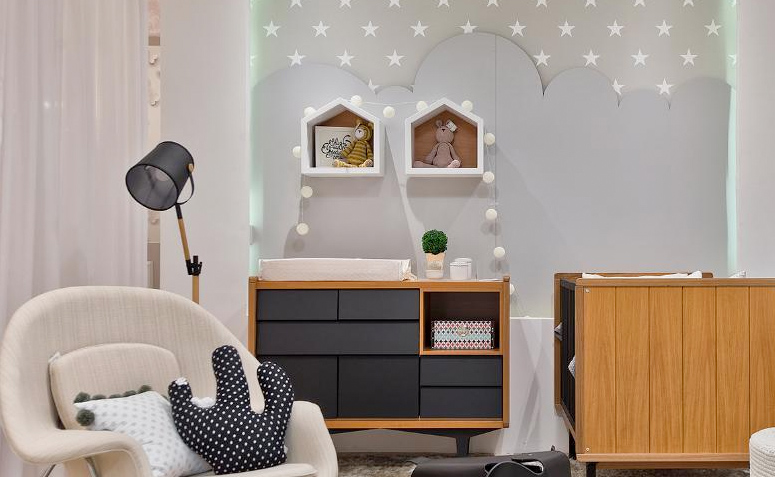 Nichos para quarto de bebê: charme e estilo na decoração