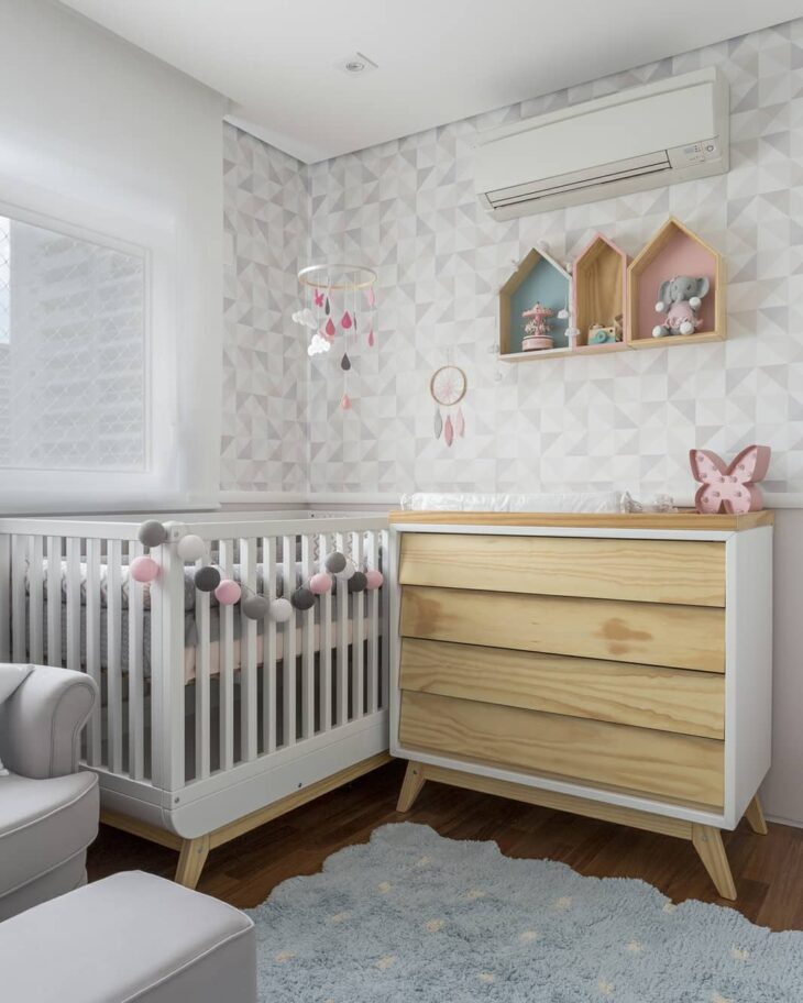 Foto de nichos para quarto de bebe 25 - 26