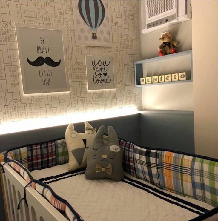 Foto de nichos para quarto de bebe 26 - 27