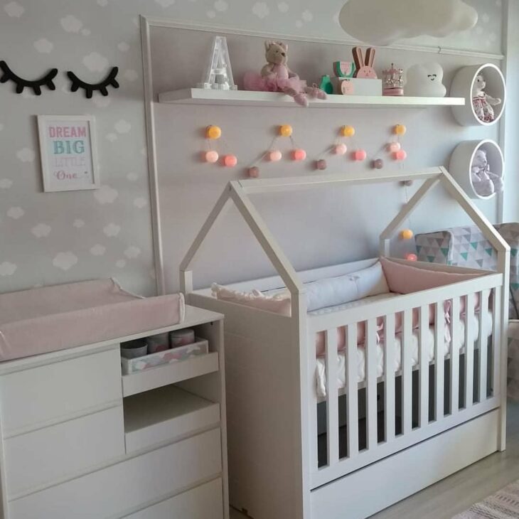 Foto de nichos para quarto de bebe 32 - 33