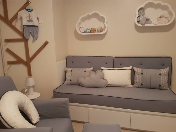 Foto de nichos para quarto de bebe 54 - 55