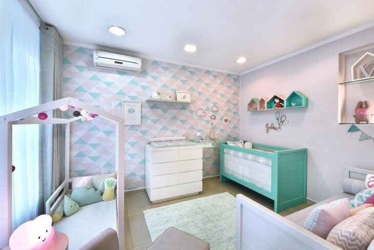 Foto de nichos para quarto de bebe 63 - 64