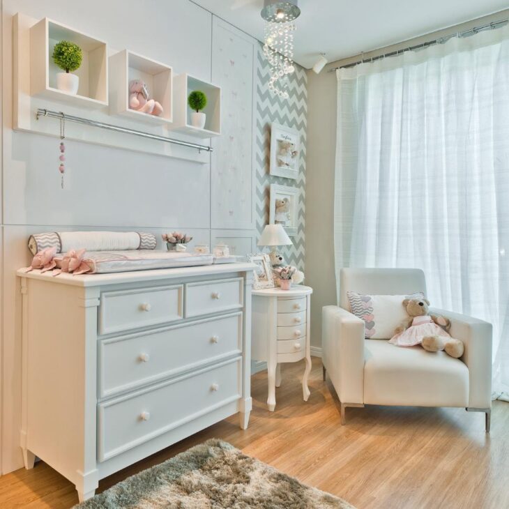 Foto de nichos para quarto de bebe 64 - 65