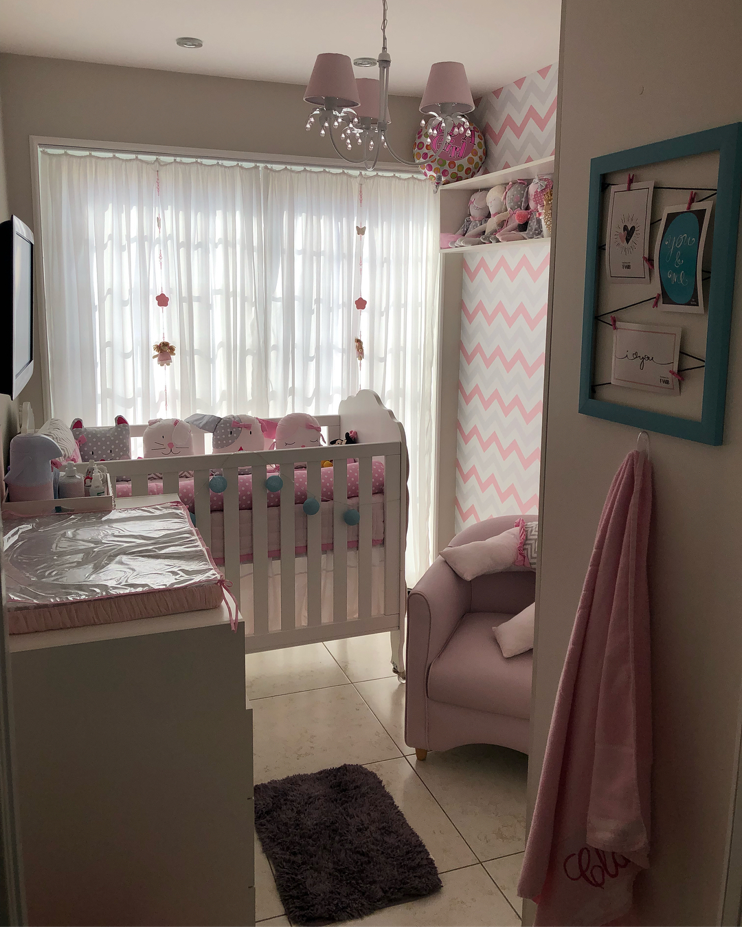 Foto de quarto de bebe pequeno 19 - 19