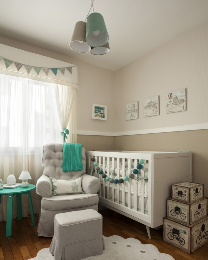 Foto de quarto de bebe pequeno 22 - 22