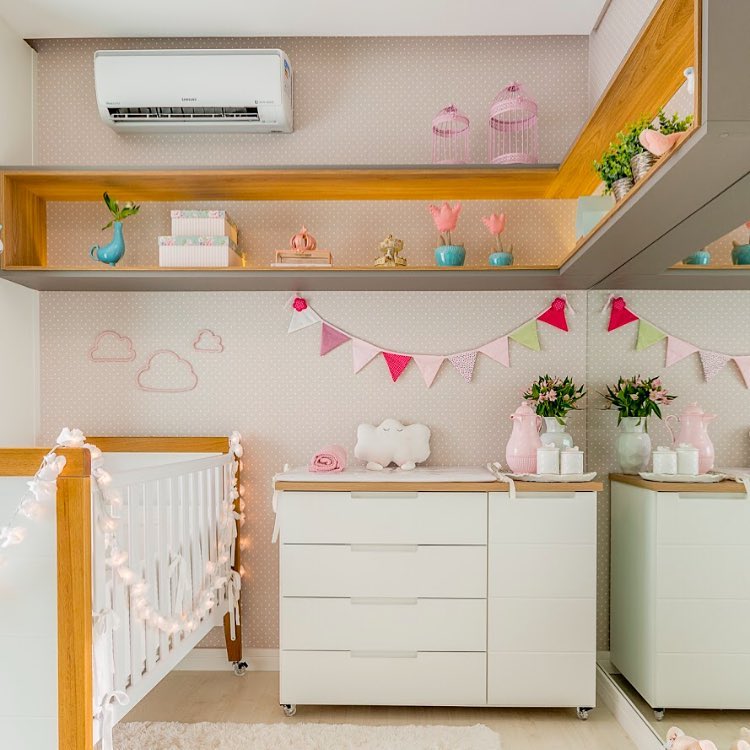 Foto de quarto de bebe pequeno 34 - 34