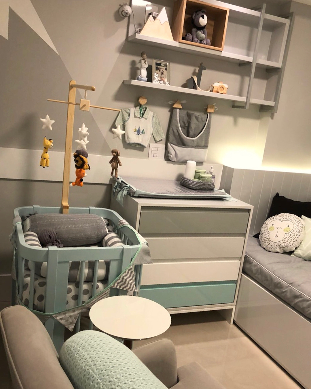 Foto de quarto de bebe pequeno 43 - 43