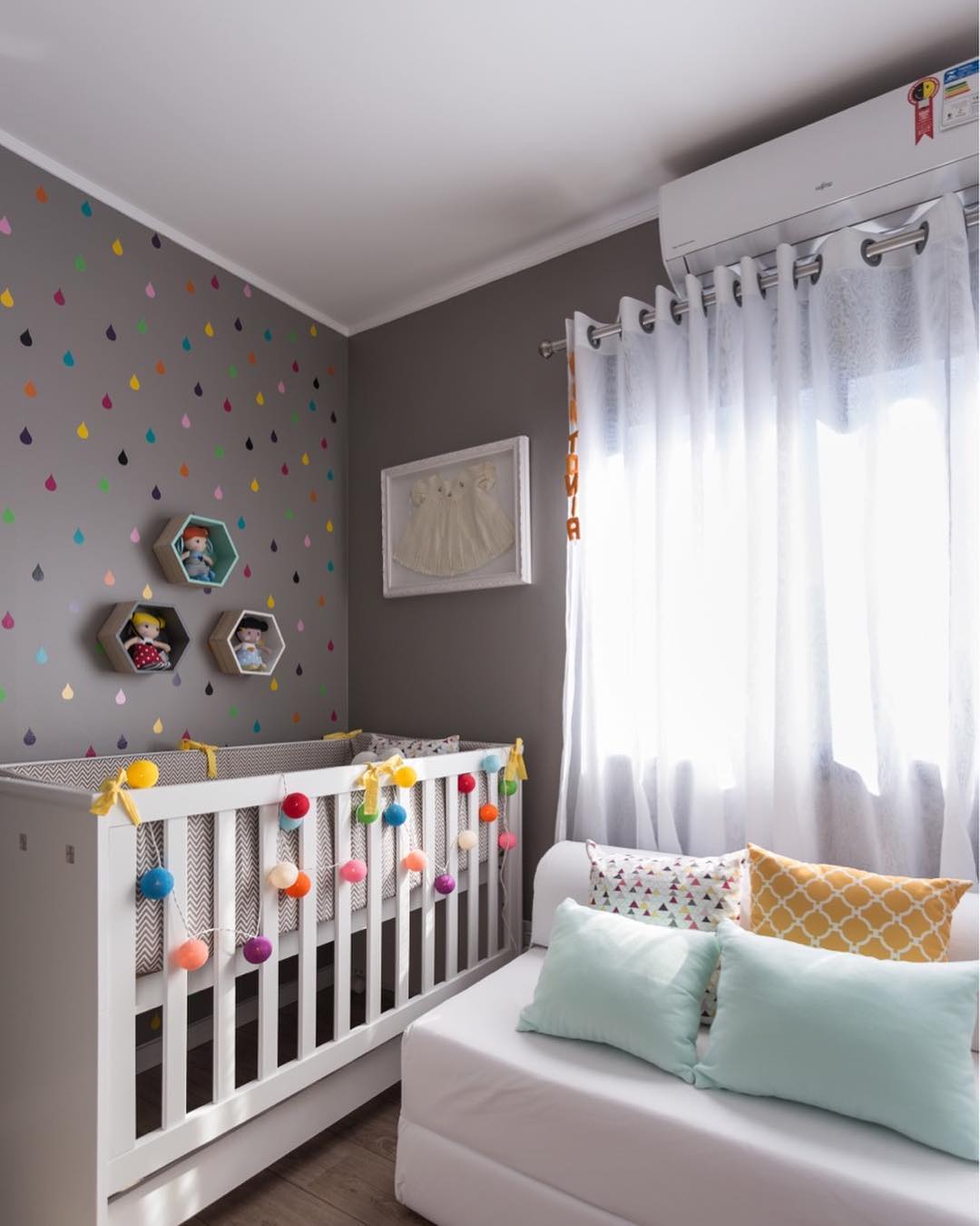 Foto de quarto de bebe pequeno 44 - 44