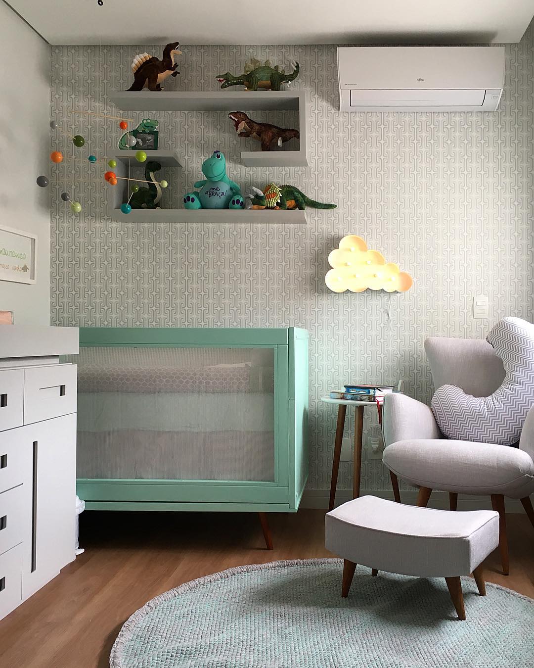 Foto de quarto de bebe pequeno 56 - 56