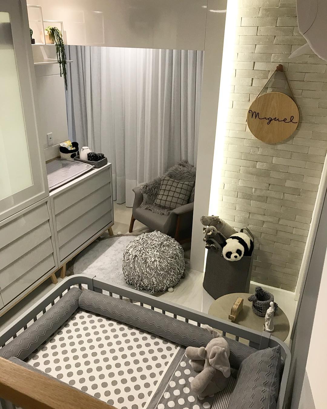 Foto de quarto de bebe pequeno 58 - 58