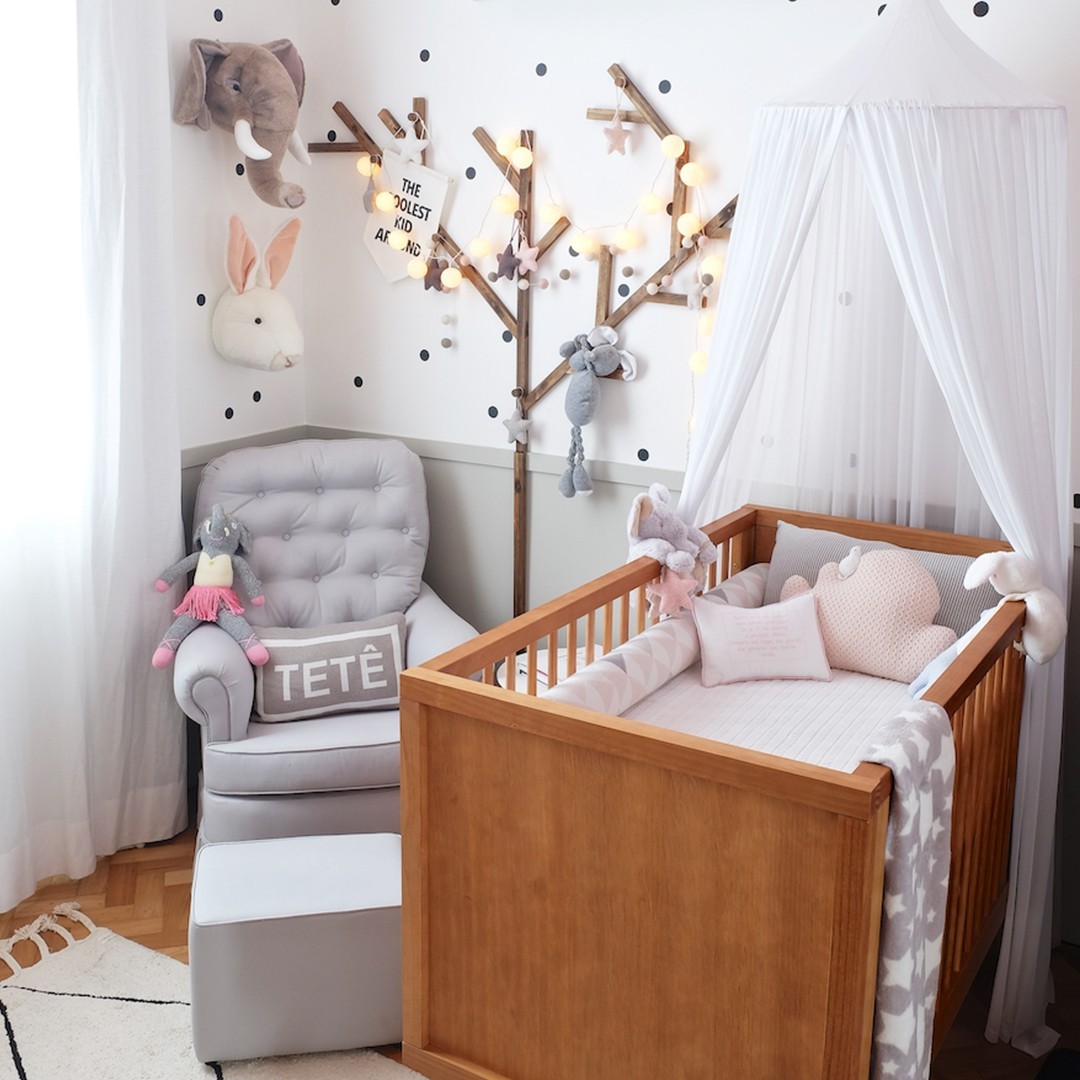 Foto de quarto de bebe pequeno 70 - 70