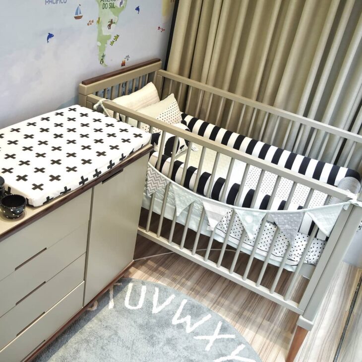 Foto de quarto de bebe simples 24 - 24