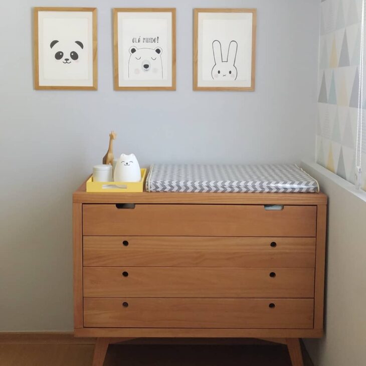 Foto de quarto de bebe simples 28 - 28