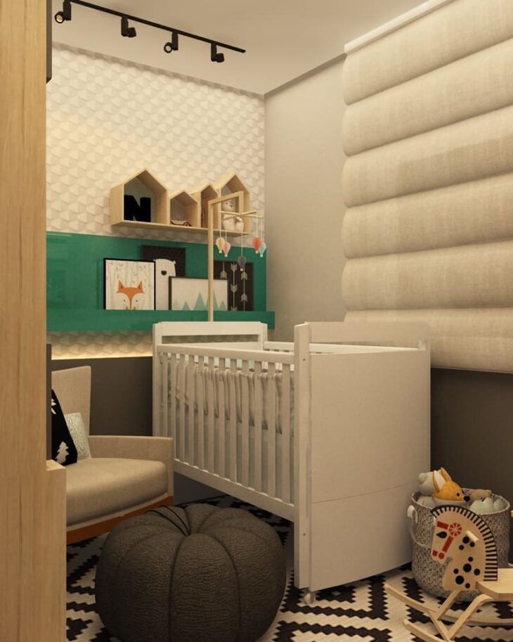 Foto de quarto de bebe simples 3 - 3