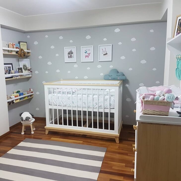 Foto de quarto de bebe simples 39 - 39