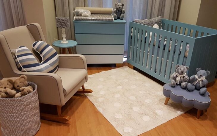 Foto de quarto de bebe simples 5 1 - 5