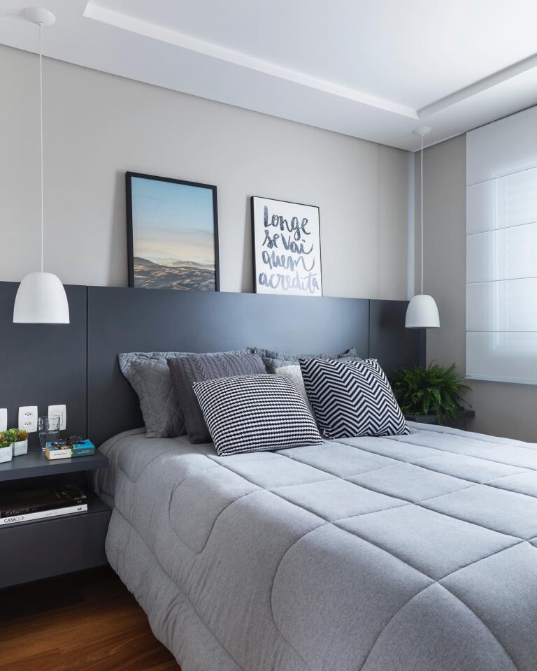 Quarto masculino: 65 ideias para imprimir o seu estilo no ambiente