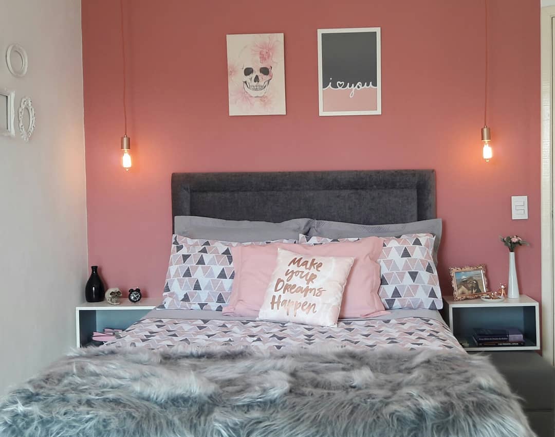 Foto de quarto rosa 21 - 21