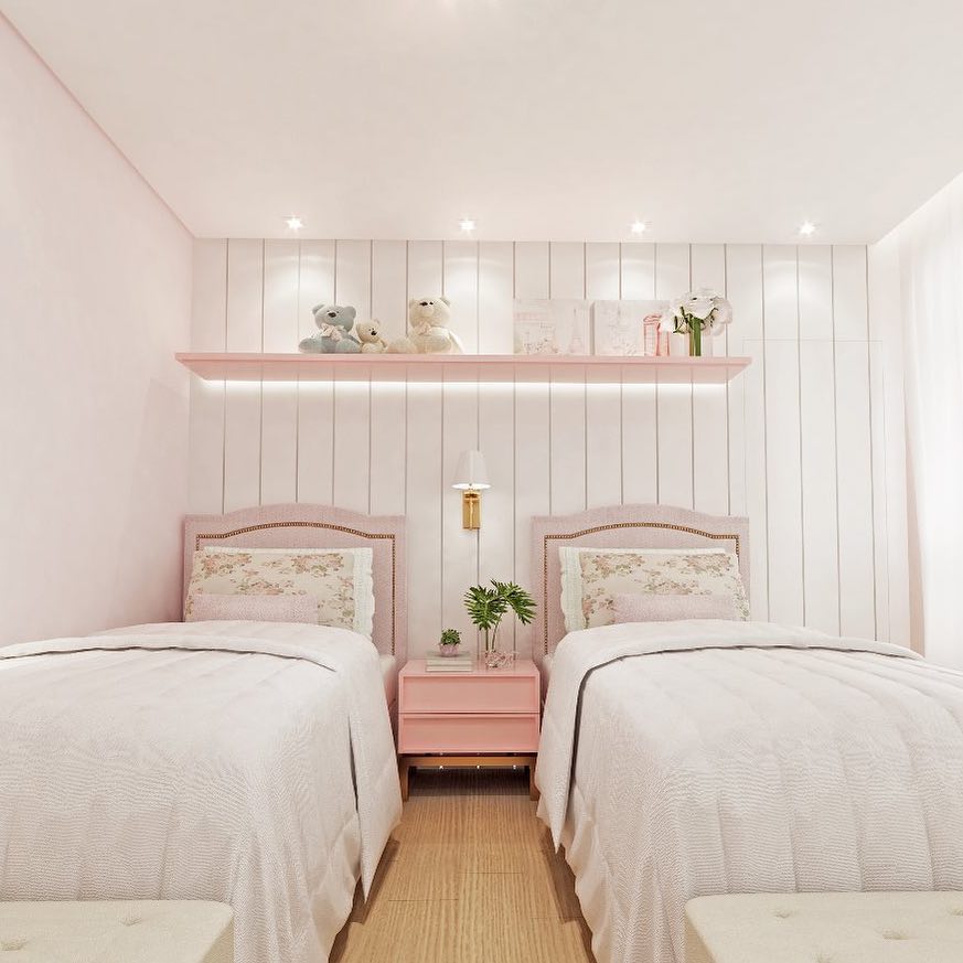 Foto de quarto rosa 31 - 31