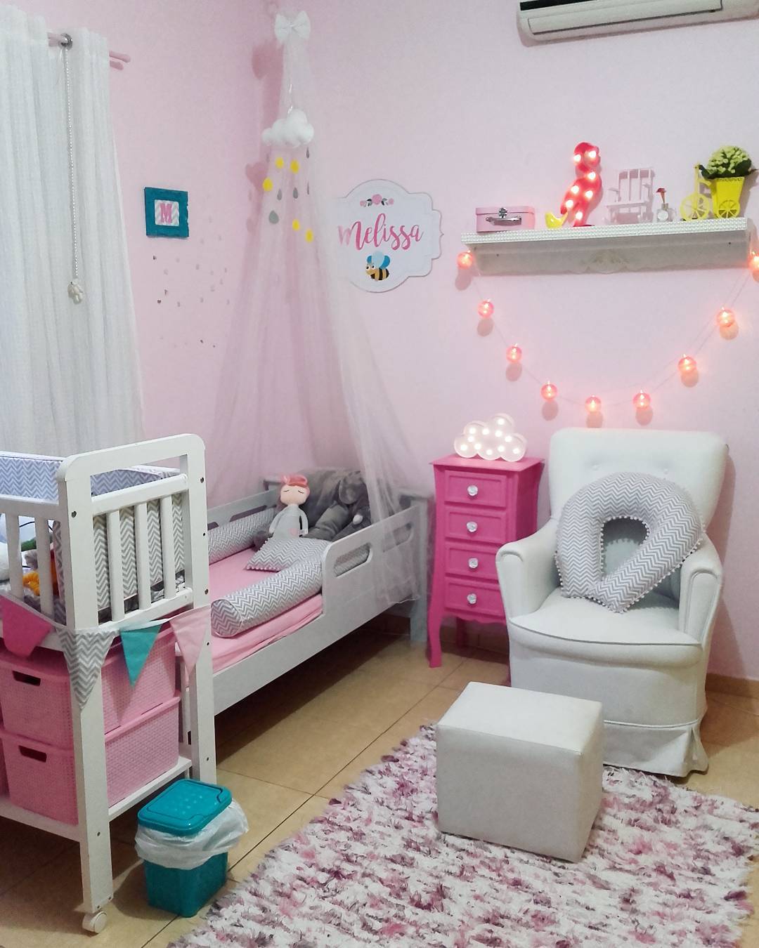 Foto de quarto rosa 36 - 36