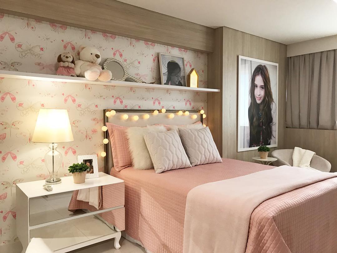 Foto de quarto rosa 37 - 37