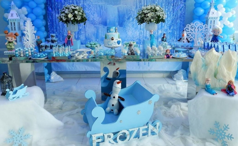 Festa Frozen: passo a passo e 85 ideias encantadoras