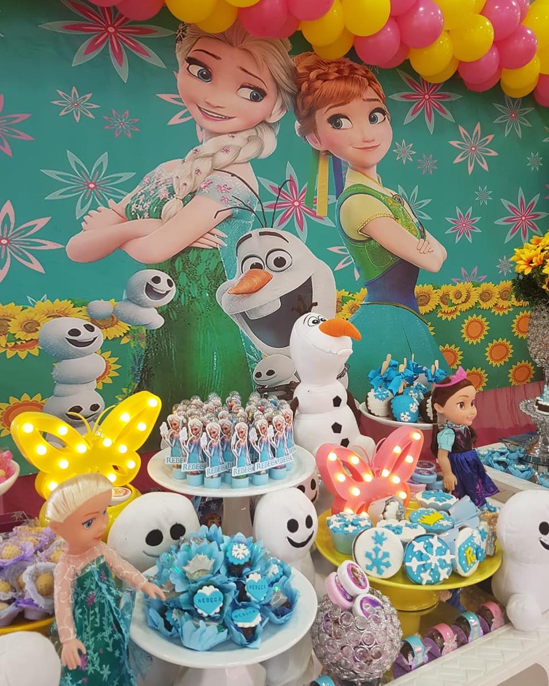 Foto de festa frozen 40 - 40