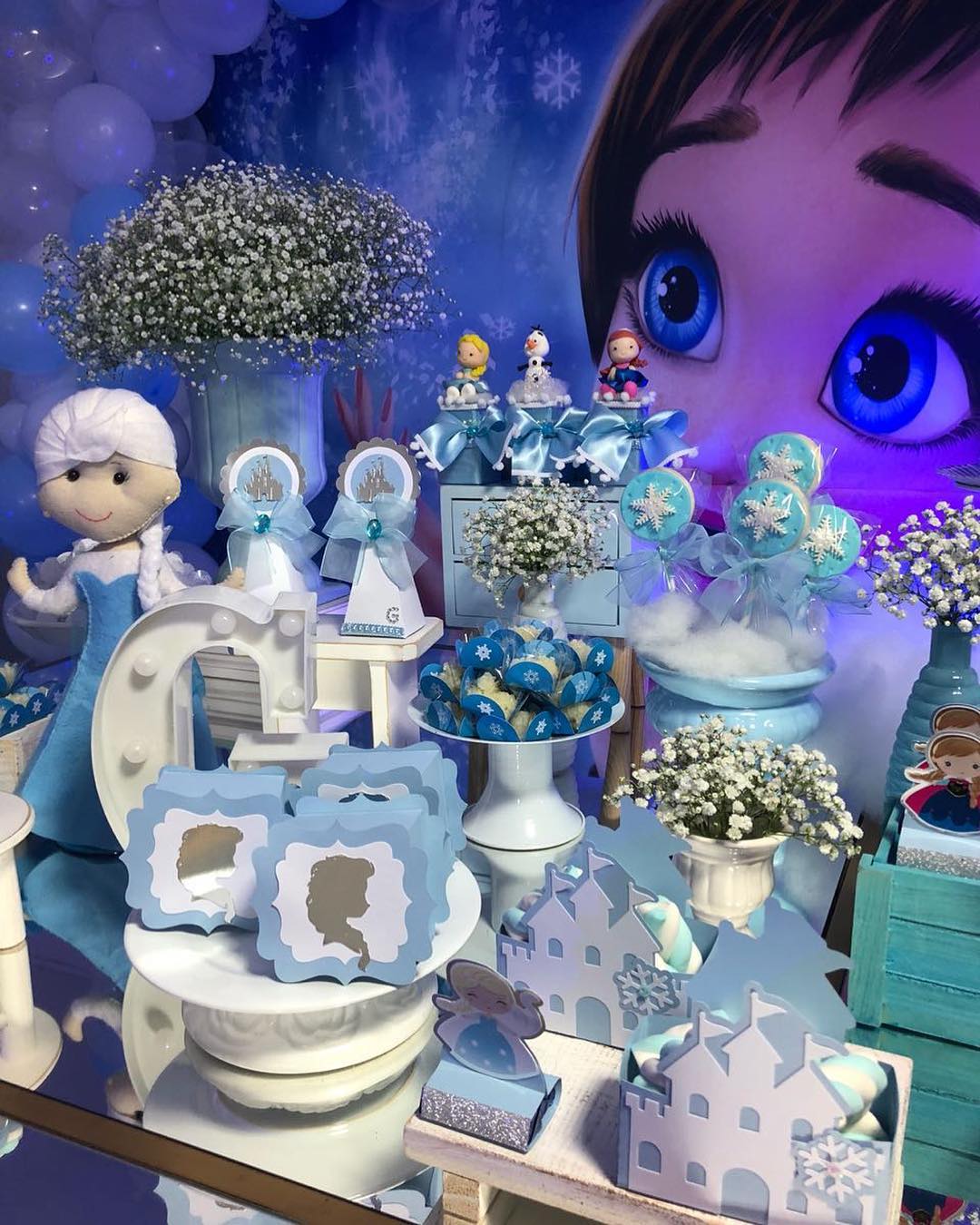 Foto de festa frozen 49 - 49