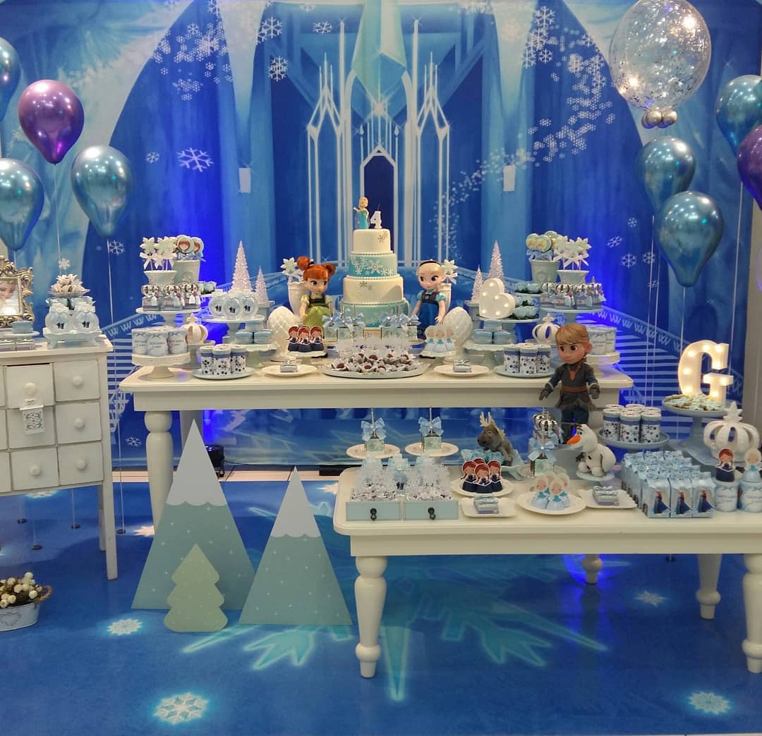 Foto de festa frozen 56 - 56