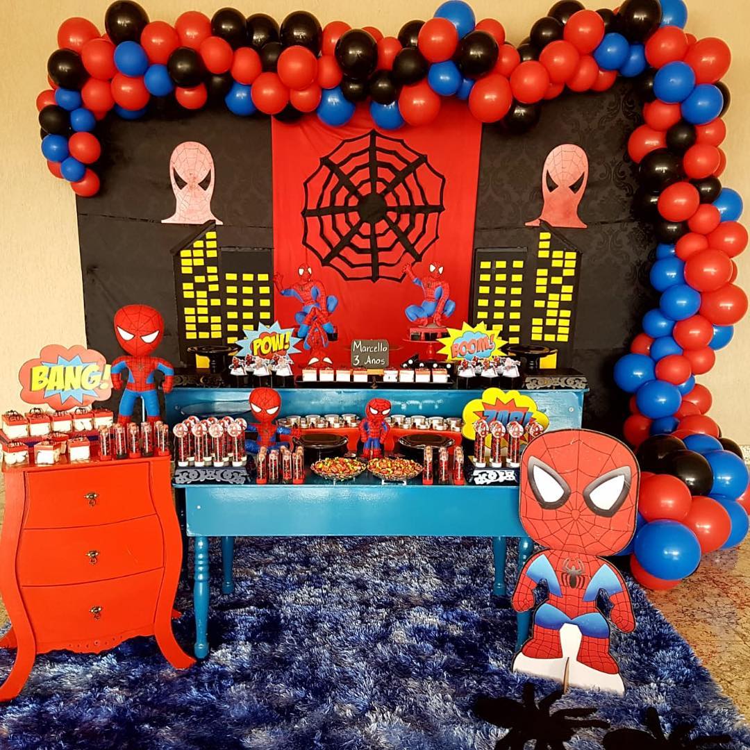 Foto de festa homem aranha 33 - 36