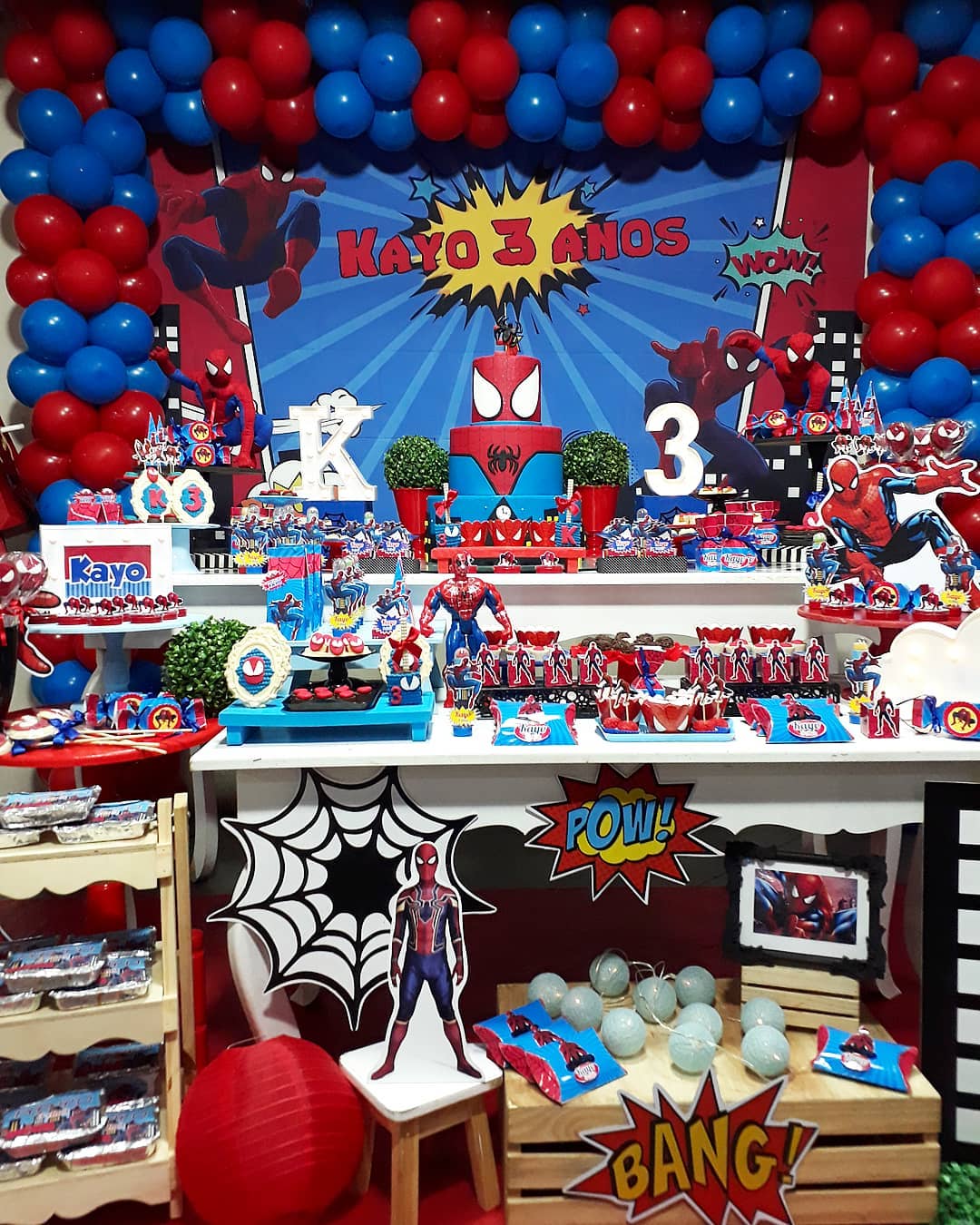 Foto de festa homem aranha 35 - 38