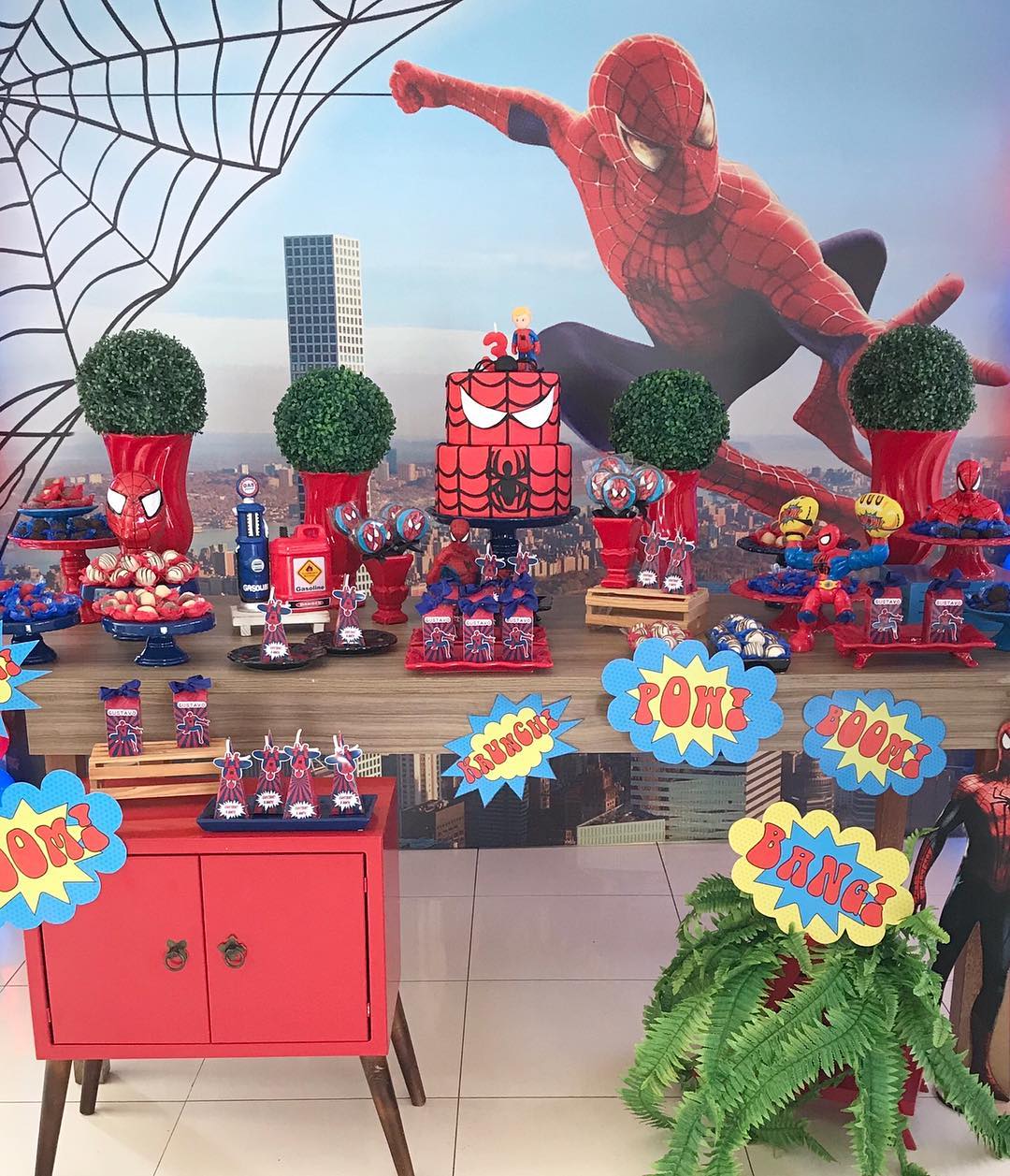 Foto de festa homem aranha 42 - 45