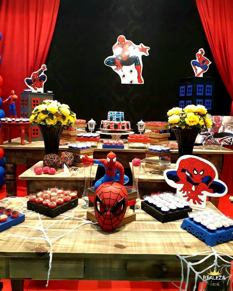 Foto de festa homem aranha 53 - 56