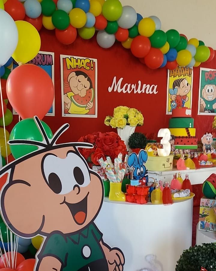 Foto de festa turma da monica 15 - 18