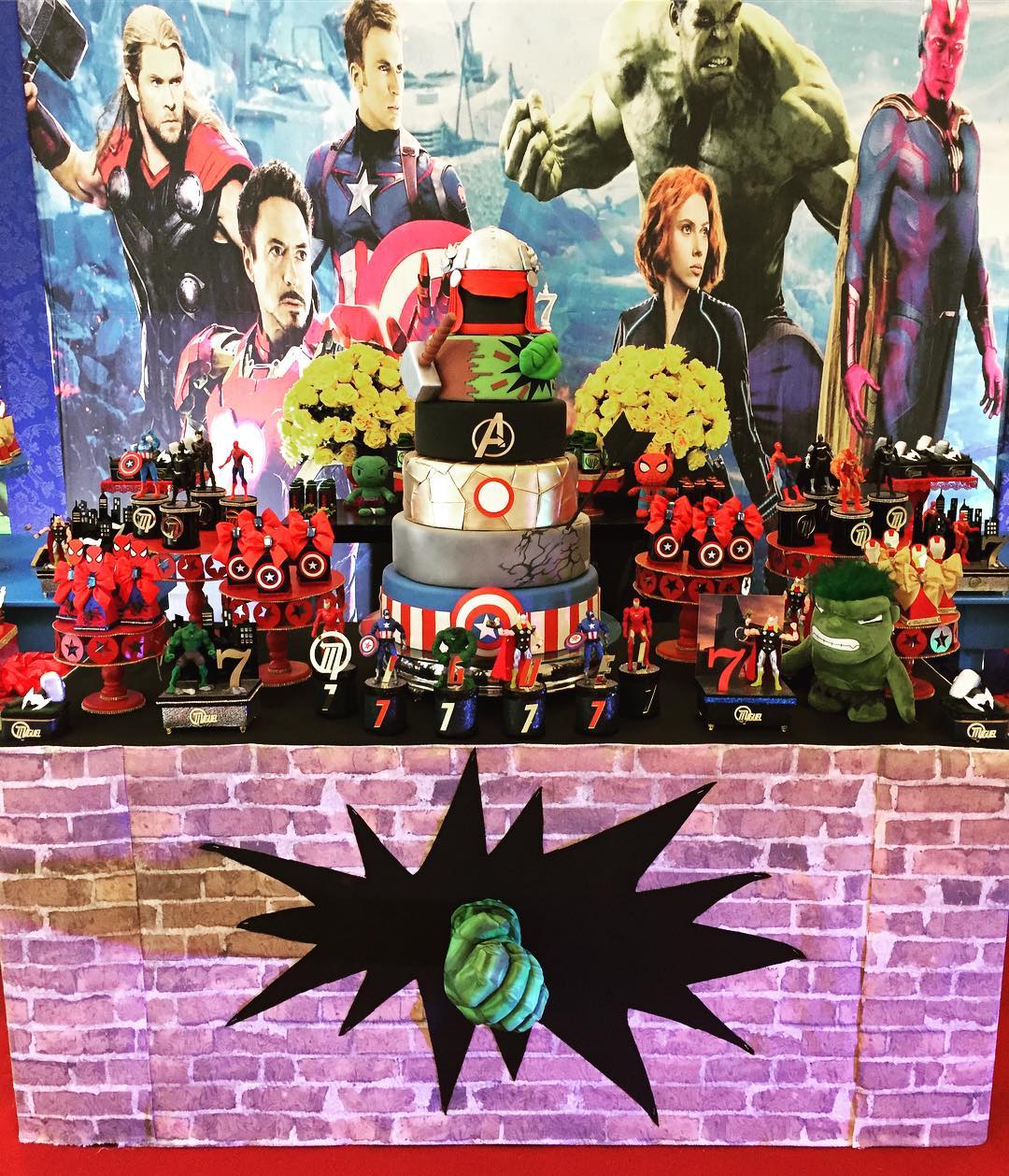 Foto de festa vingadores 17 - 16