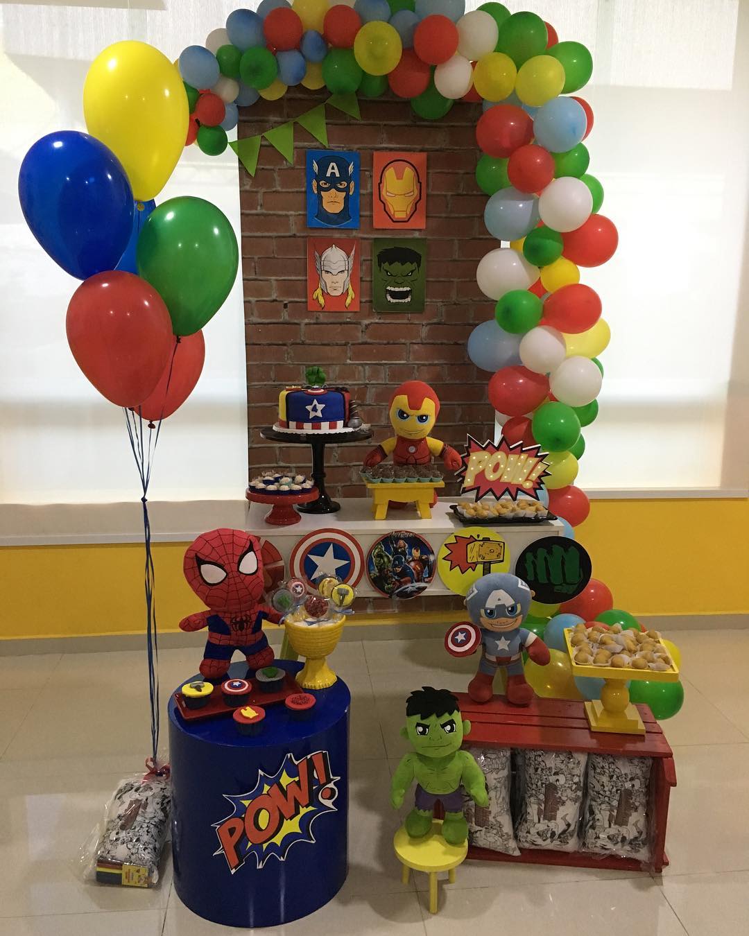 Foto de festa vingadores 6 - 6