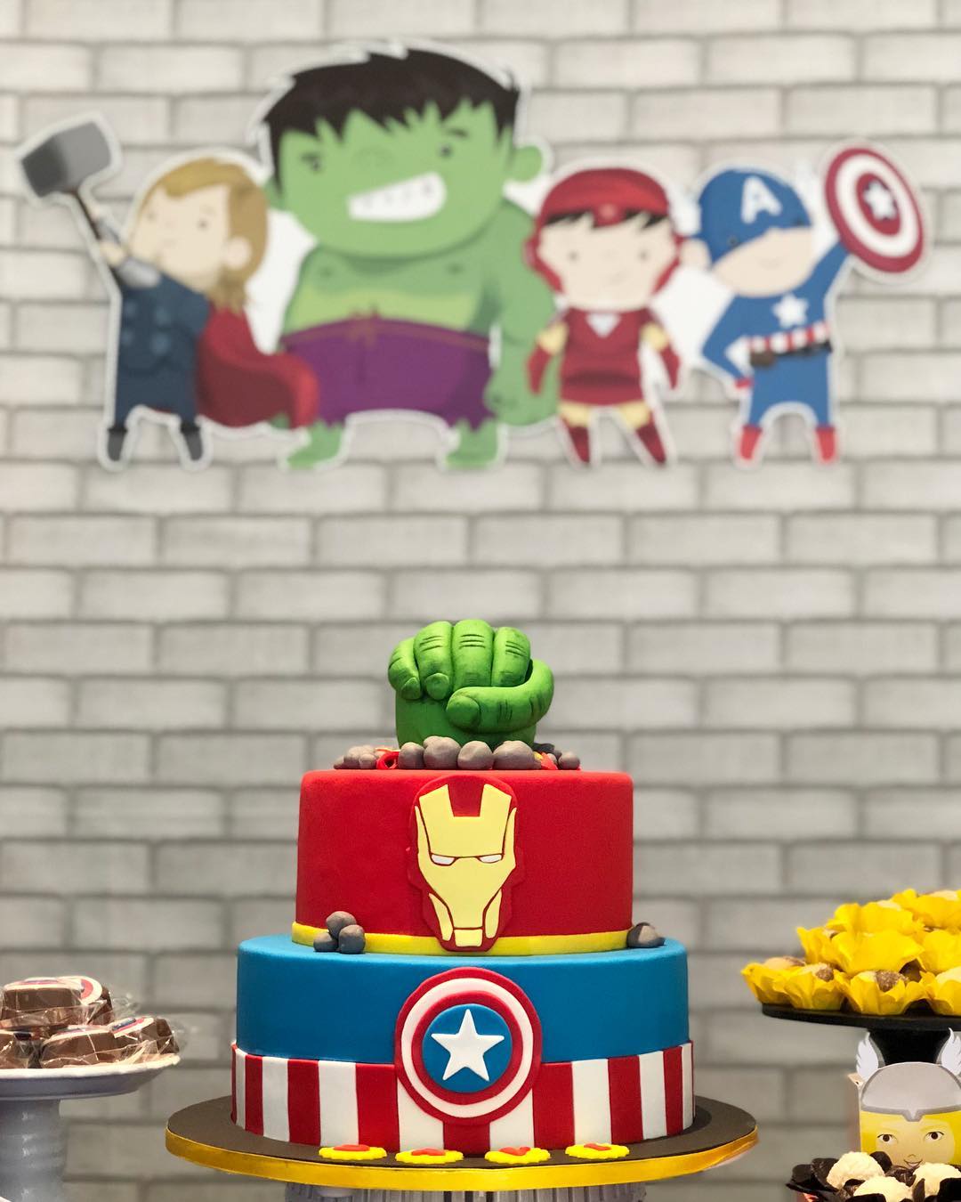 Foto de festa vingadores 7 - 7