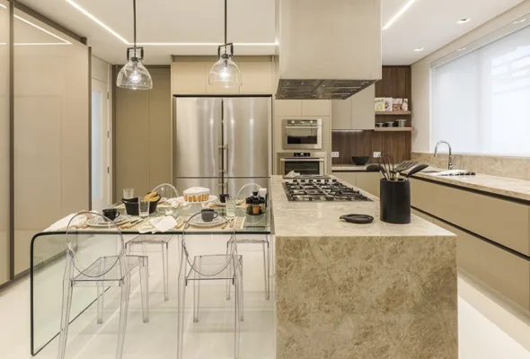 Mesa pequena para cozinha: 35 imagens para você se inspirar