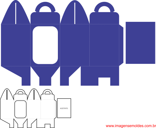 Foto de molde de sacola para panetone - 4