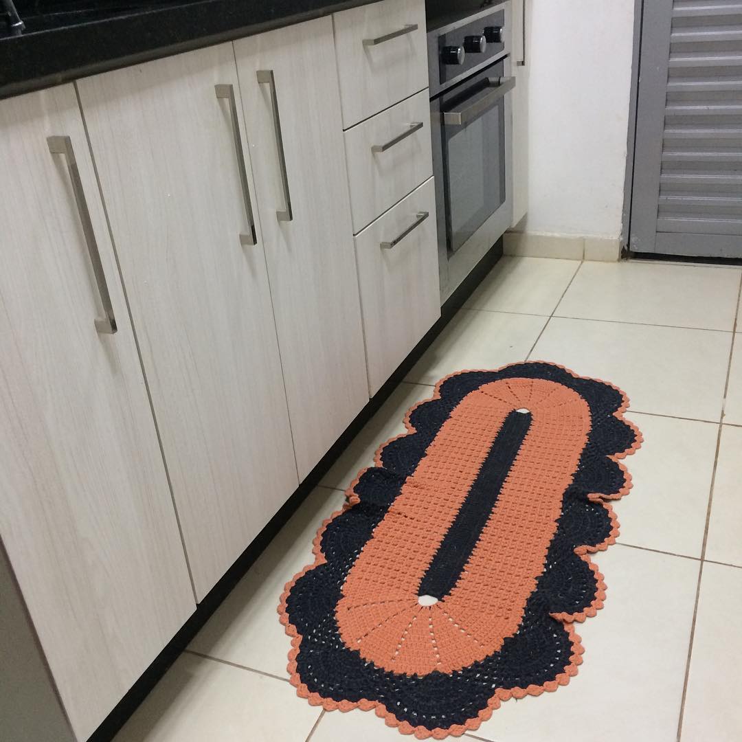 Foto de tapete para cozinha 24 - 27